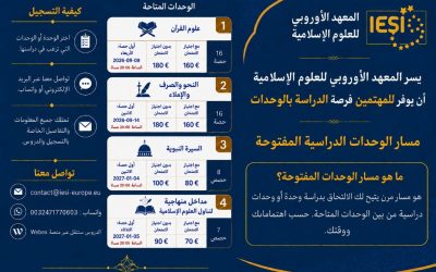 إعلان عن فتح التسجيل في مسار الوحدات الدراسية المفتوحة